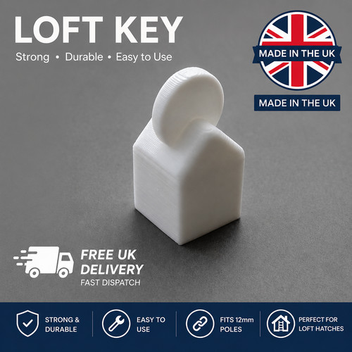 Loft hatch key for youngmans - key,