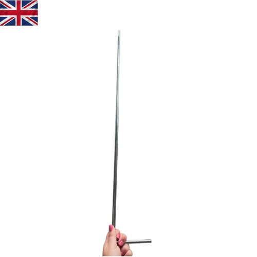 700mm extended metal tee - metal,