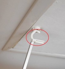 LOFT ATTIC HOOK WITHOUT POLE