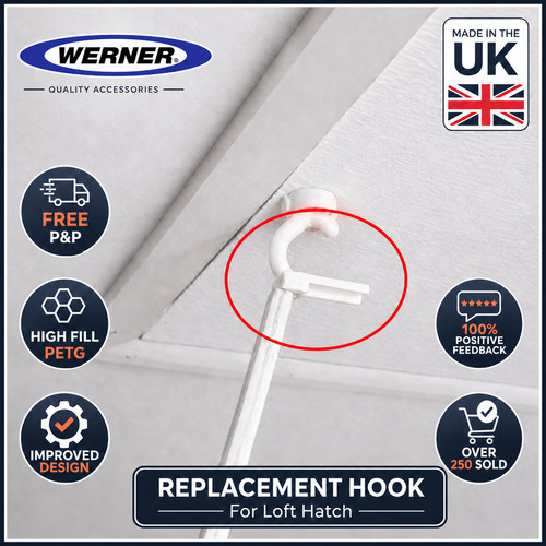Replacement hook for square - replacement,