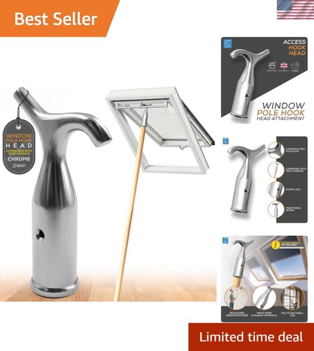 Chrome window pole - chrome,