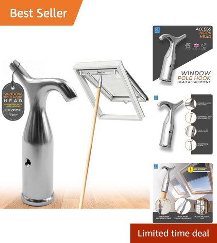 Chrome window pole - pole, hook